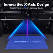 Load image into Gallery viewer, Kintix Hybrid Galvo Laser Engraver – Ultra-Fast Batch Production &amp; Enclosed Safety