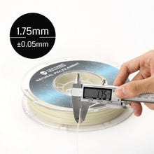 Charger l'image dans la galerie, Natural PVA Dissolvable Filament, Water Soluble Support 1.75mm, 0.5kg/1.1lbs, Accuracy +/- 0.05mm
