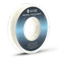 Charger l'image dans la galerie, Natural PVA Dissolvable Filament, Water Soluble Support 1.75mm, 0.5kg/1.1lbs, Accuracy +/- 0.05mm