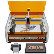 Charger l'image dans la galerie, SainSmart.com CNC Router 20W Laser / USA L8 Laser Engraver Machine, 20W/40W Power, 40000mm/min High Speed All-in-one, Air Assist, Lightburn Camera