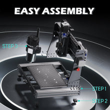 Load image into Gallery viewer, SainSmart.com CNC Router 3020-PRO Ultra Desktop CNC Router, 710W Spindle for Metal Carving and Cutting