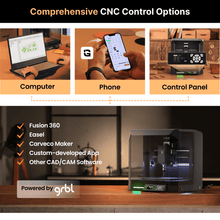 Charger l'image dans la galerie, SainSmart.com CNC Router Cubiko CNC Router, An Affordable Desktop CNC for Everyone