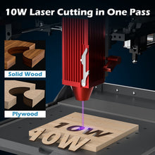 Charger l'image dans la galerie, SainSmart.com CNC Router Kiosk Laser Engraver Machine, Compact, Open-to-use, 2.5W/5W/10W, Home Laser Cutter with Acrylic Enclosure