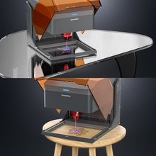 Charger l'image dans la galerie, SainSmart.com CNC Router Kiosk Laser Engraver Machine, Compact, Open-to-use, 2.5W/5W/10W, Home Laser Cutter with Acrylic Enclosure