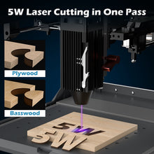 Charger l'image dans la galerie, SainSmart.com CNC Router Kiosk Laser Engraver Machine, Compact, Open-to-use, 2.5W/5W/10W, Home Laser Cutter with Acrylic Enclosure