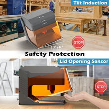 Charger l'image dans la galerie, SainSmart.com CNC Router Kiosk Laser Engraver Machine, Compact, Open-to-use, 2.5W/5W/10W, Home Laser Cutter with Acrylic Enclosure