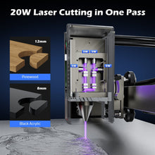 Charger l'image dans la galerie, SainSmart.com CNC Router L8 Laser Engraver Machine, 20W/40W Power, 40000mm/min High Speed All-in-one, Air Assist, Lightburn Camera