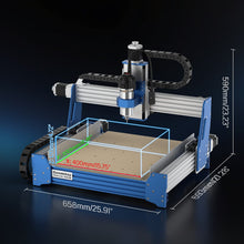 Charger l'image dans la galerie, SainSmart.com CNC Router PROVerXL 4030S Desktop CNC Router Machine with Vectric Software, 32 Bit MCU, 710W Spindle