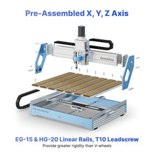 Charger l'image dans la galerie, SainSmart.com CNC Router PROVerXL 6050 Plus CNC Router, 300W Spindle, Dual Linear Rails, Available with Vectric Software