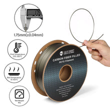 Charger l'image dans la galerie, SainSmart.com Filament Black, Bronze Carbon Fiber PETG Filament, 1.75mm, Accuracy +/-0.04mm 1KG (2.2lbs)