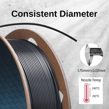 Charger l'image dans la galerie, SainSmart.com Filament Black, White, Gray, Silver, 1.75mm ABS Filament 1.75mm, 500g x 4 Pack