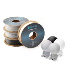 Charger l'image dans la galerie, SainSmart.com Filament Black, White, Gray, Silver, 1.75mm ABS Filament 1.75mm, 500g x 4 Pack
