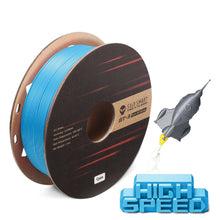 Load image into Gallery viewer, SainSmart.com Filament Cyan / USA GT-3 High Speed Glossy PLA+ Filament 1.75mm, 1KG, ±0.04mm, Cyan/Magenta/Yellow/Silver