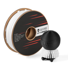 Charger l'image dans la galerie, SainSmart.com Filament Flexible / White / USA GT-3 High Flowability Flexible PLA Filament 1.75mm, 1KG, ±0.04mm, Black/White