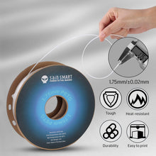 Load image into Gallery viewer, SainSmart.com Filament Glow-in-the-dark Blue 1.75mm PRO-3 PETG Filament, 1kg