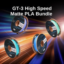 Charger l'image dans la galerie, SainSmart.com Filament GT-3 High Speed Four-Color Bundle Matte PLA Filament, 1.75mm 500g X 4 Spools, 4.4lbs (2kg) Blue, Green, Violet, Indigo