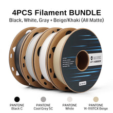 Charger l'image dans la galerie, SainSmart.com Filament GT-3 High Speed Four-Color Bundle Matte PLA Filament, 1.75mm 500g X 4 Spools, 4.4lbs (2kg) Blue, Green, Violet, Indigo