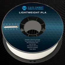 Load image into Gallery viewer, SainSmart.com Filament LW-PLA Filament, 1.75mm, Black &amp; White, 1KG, Lightweight Low-Density Active Foaming PLA for 3D Print RC Planes Drone Parts