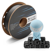 Load image into Gallery viewer, SainSmart.com Filament Matte / Black / USA GT-3 High Speed Matte PLA Filament 1.75mm, 1KG, ±0.02mm, Black/White/Teal/Mint/Red/Grey