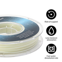 Load image into Gallery viewer, SainSmart.com Filament Natural PVA Dissolvable Filament, Water Soluble Support 1.75mm, 0.5kg/1.1lbs, Accuracy +/- 0.05mm