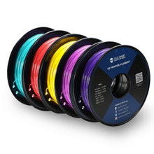 Charger l'image dans la galerie, SainSmart.com Filament Neon Color TPU Filament Bundle Kit, Cyberpunk Color 1.75mm 0.8kg/1.76lb