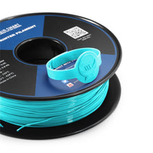 Load image into Gallery viewer, SainSmart.com Filament Neon Cyan, Cyberpunk Color TPU Filament 1.75mm 0.8kg/1.76lb