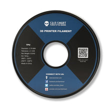 Load image into Gallery viewer, SainSmart.com Filament Neon Cyan, Cyberpunk Color TPU Filament 1.75mm 0.8kg/1.76lb