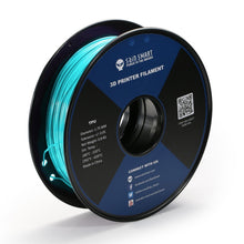 Load image into Gallery viewer, SainSmart.com Filament Neon Cyan, Cyberpunk Color TPU Filament 1.75mm 0.8kg/1.76lb
