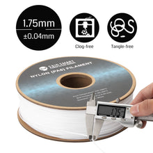 Load image into Gallery viewer, SainSmart.com Filament PA6 Nylon Filament 1.75mm, 1kg, Accuracy +/- 0.04 mm