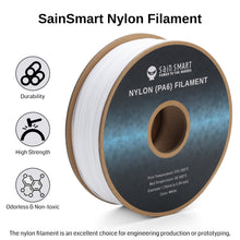 Load image into Gallery viewer, SainSmart.com Filament PA6 Nylon Filament 1.75mm, 1kg, Accuracy +/- 0.04 mm