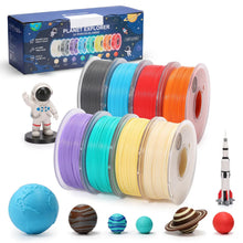 Charger l'image dans la galerie, SainSmart.com Filament PLA Filament 1.75mm, Planet Explorer 8-Color Mini Spool Bundle, 250g Each, High-Speed PLA, +/-0.02mm Accuracy, Easy-to-Print, Compatible with Most FDM 3D Printers