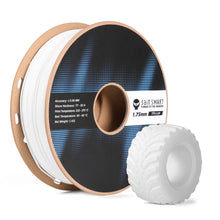 Charger l'image dans la galerie, SainSmart.com Filament White / USA Lightweight TPU Filament 1.75mm, Foaming LW-TPU 77A–93A, High Resilience &amp; Matte Finish