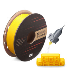 Load image into Gallery viewer, SainSmart.com Filament Yellow / USA GT-3 High Speed Glossy PLA+ Filament 1.75mm, 1KG, ±0.04mm, Cyan/Magenta/Yellow/Silver