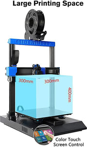 3D Printernational Artillery Sidewinder X2 3D Printer SW-X2 Newest Model Ultra-Quiet Rapid Heating Dual Z System Filament Runout Detection 300x300x400mm