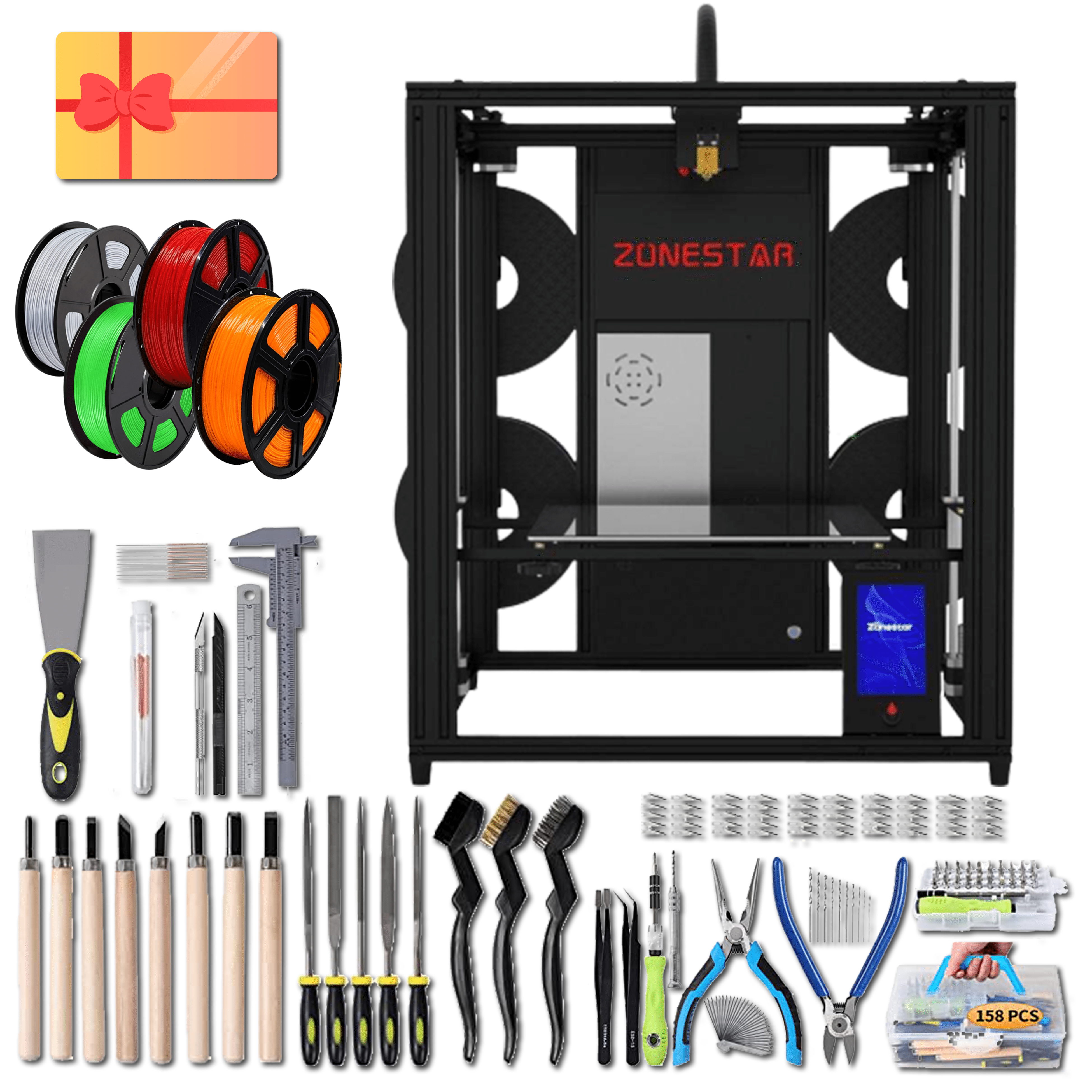 ZONESTAR Z9V5 PRO Bundle– 3D Printernational
