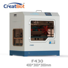 Charger l&#39;image dans la galerie, CREATBOT 3D Printer CreatBot F430 Dual Extruder Large Enclosed Chamber 3D Printer Bundle