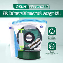 Load image into Gallery viewer, ESUN Official Store 3D Printing Materials eSUN Storage Bag Kit 3D Printing Silk PLA PETG TPU Filament Sealed Vacuum Keep Dry Avoid Moisture for 3D printer spools