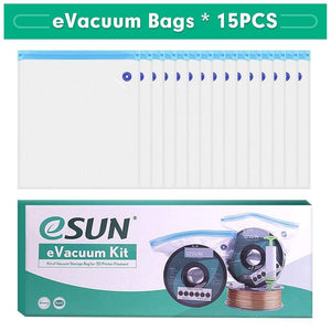 eSUN eVacuum Kit Pro Sealing Bags Dust Proof Humidity Resistant for Keeping  Filament Dry, 10 Vacuum Bags/Kit - Smith3D Malaysia