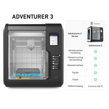 Load image into Gallery viewer, FlashForge 3D Printers FlashForge Adventurer 3 Series 3D Printer