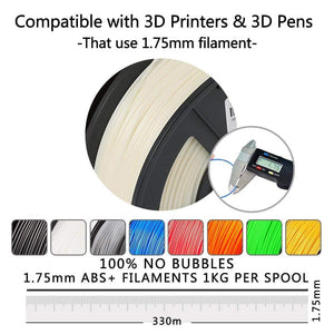 SunLu 3D 3D Printer filament Sunlu ABS 1.75mm 3D Printer Filament 1kg/2.2lbs