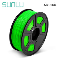 Load image into Gallery viewer, SunLu 3D 3D Printer filament USA / Green Sunlu ABS 1.75mm 3D Printer Filament 1kg/2.2lbs