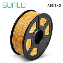 Load image into Gallery viewer, SunLu 3D 3D Printer filament USA / Light Gold Sunlu ABS 1.75mm 3D Printer Filament 1kg/2.2lbs