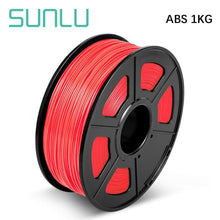 Load image into Gallery viewer, SunLu 3D 3D Printer filament USA / Red Sunlu ABS 1.75mm 3D Printer Filament 1kg/2.2lbs