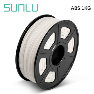 SunLu 3D 3D Printer filament USA / White Sunlu ABS 1.75mm 3D Printer Filament 1kg/2.2lbs