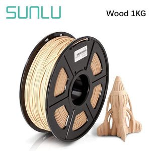 SunLu 3D 3D Printer filament Wood 1.75mm Filament 1kg/2.2lbs