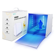 Load image into Gallery viewer, SunLu 3D 3d printer USA / UV Resin Curing Box SUNLU UV Resin Curing Box Suitable for 405nm Resin Dryer Lamp with Electric Turntable/Adjustable Timer for SLA DLP LCD 3D Printer UV Model