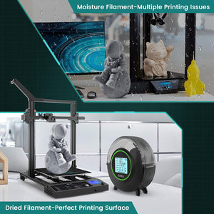 SunLu 3D Printer Accessories SUNLU S2 FilaDryer, 360°C Heating 3D Printer Filament Dryer
