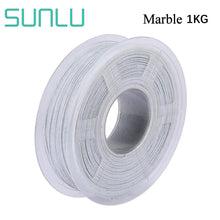 Charger l&#39;image dans la galerie, SUNLU 3D Printer filament Marble PLA 1.75mm filament 1kg/2.2lbs, Fit most of FDM 3D printer