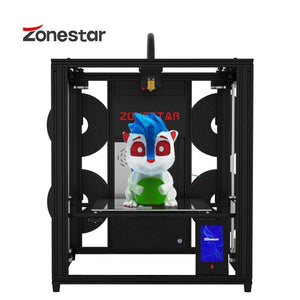 ZONESTAR 3D PRINTER ZONESTAR 4 Extruder Multi Color FDM Ultra Silent Auto Leveling Z9V5/PRO