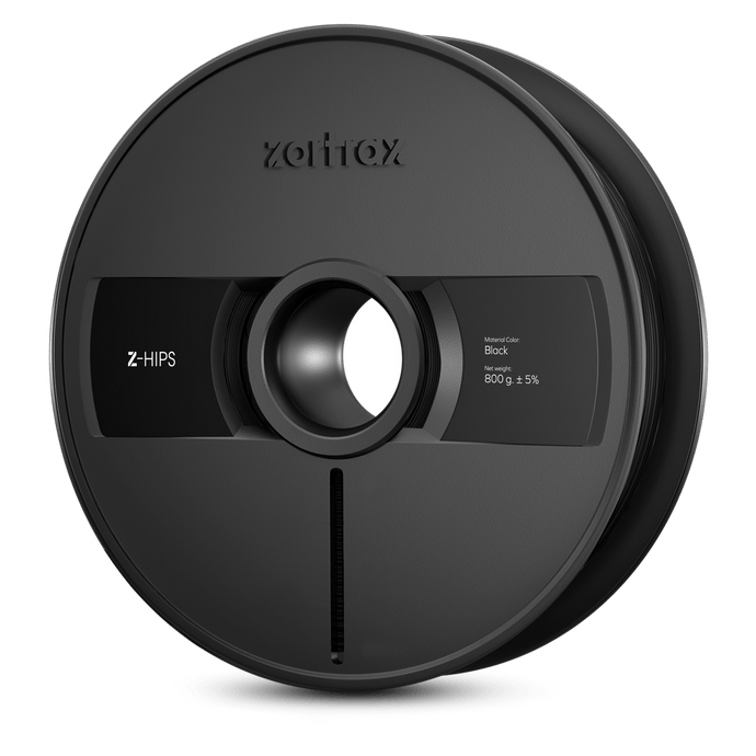 zortrax FILAMENT Black Zortrax Z-HIPS for M200 / M200 PLUS/ 800g Spool 1.75mm